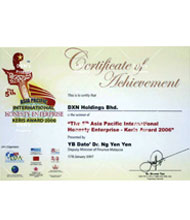 5TH ASIA PACIFIC INTERNATIONAL HONESTY ENTERPRISE - KERIS AWARD 2006